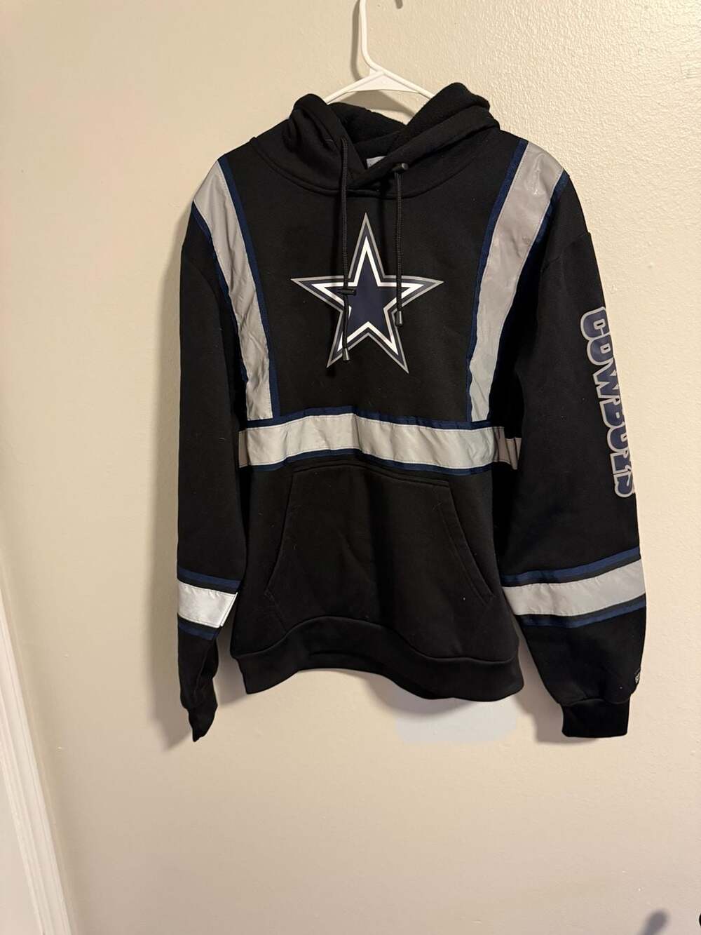 Buffalo Outdoors Dallas Cowboys Black High Visibility Safety Fleece Hoodie